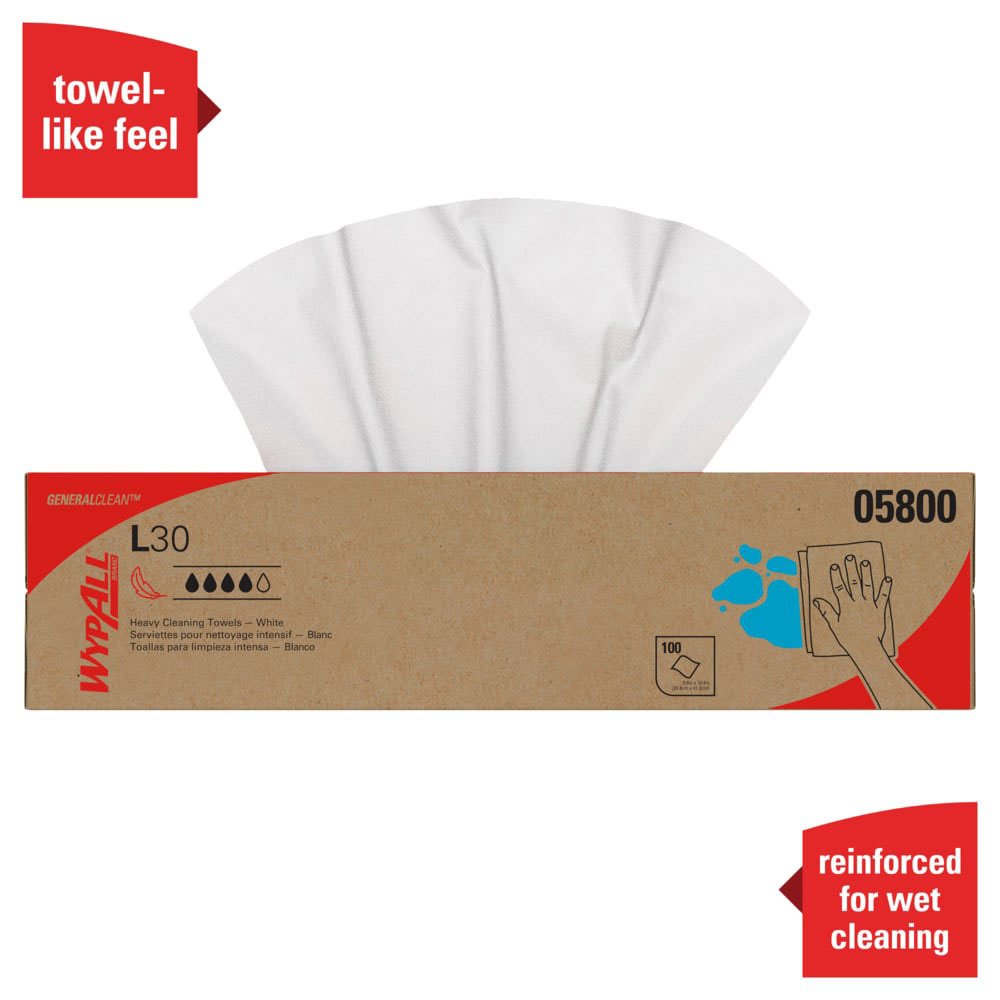 Kimberly Clark Wypall L30 Towels 800 Count - QC Supply -