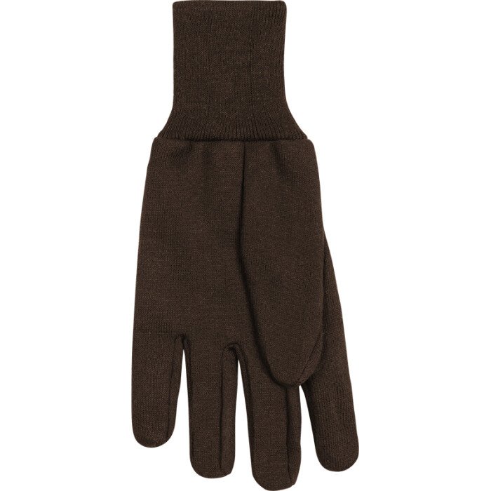 Kinco® 8 Ounce Brown Jersey Gloves, 12 Pack - QC Supply -