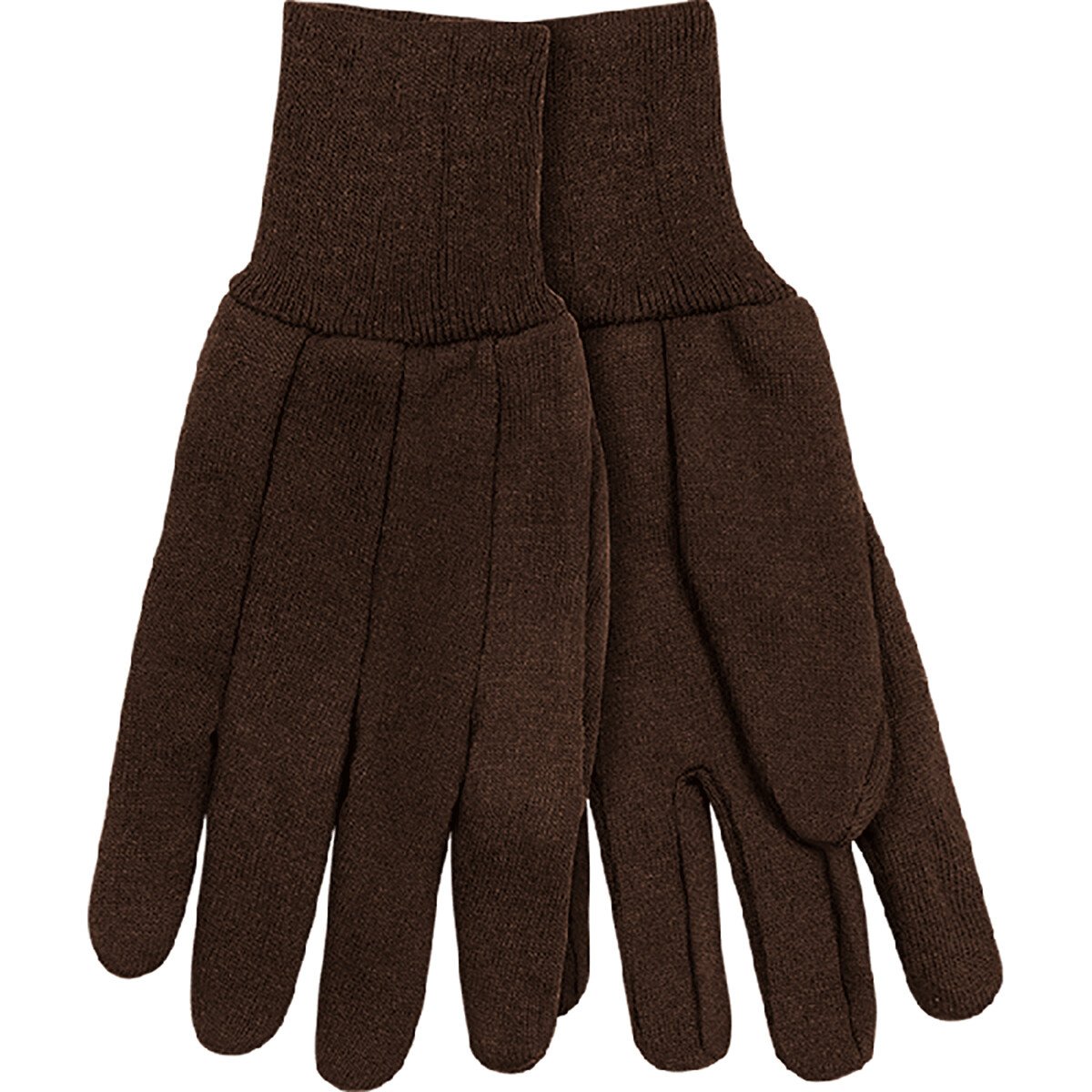 Kinco® 8 Ounce Brown Jersey Gloves, 12 Pack - QC Supply -