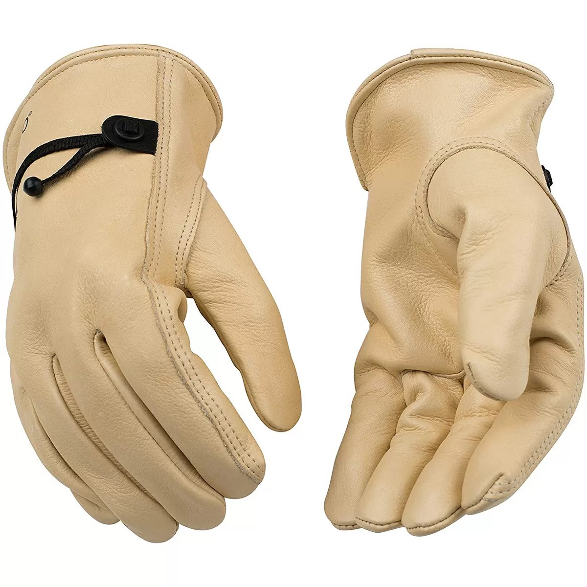 Kinco® Grain Cowhide Driver Gloves w/Pull Strap - QC Supply -