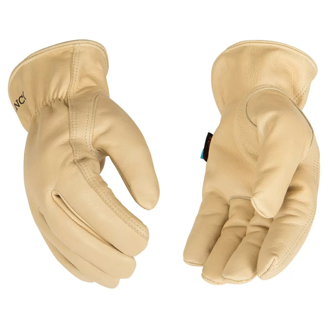 Kinco® Hydroflector™ Lined Water - Resistant Cowhide Driver Gloves - QC Supply -