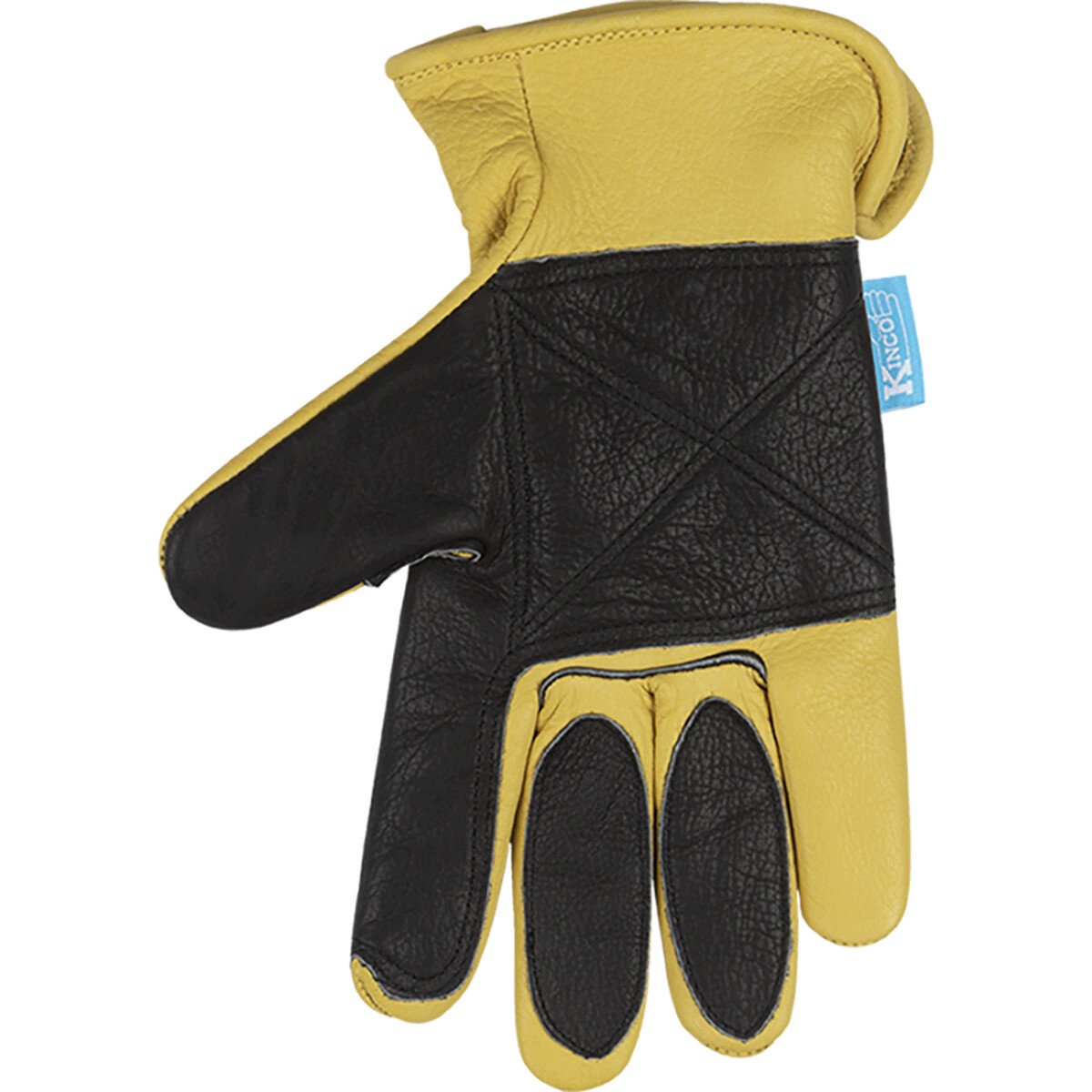 Kinco® Hydroflector™ Water - Resistant Premium Grain Buffalo Driver Gloves with Double Palm - QC Supply -