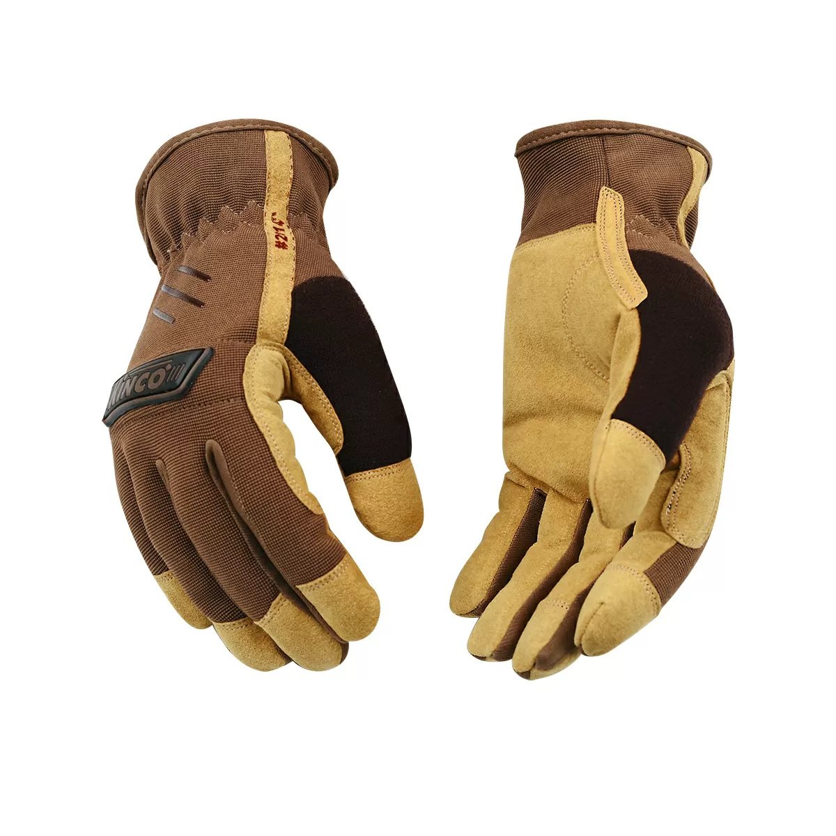 Kinco® Kincopro™ Brown Synthetic Gloves - QC Supply -
