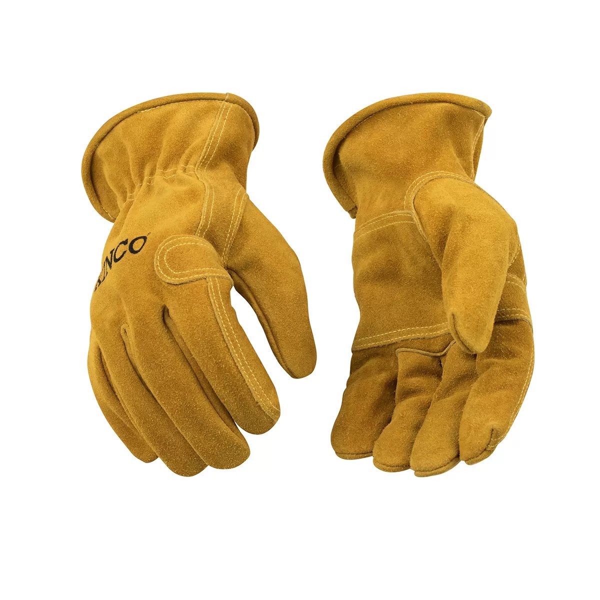 Kinco® Suede Cowhide Driver Gloves w/Palm Patch - QC Supply -