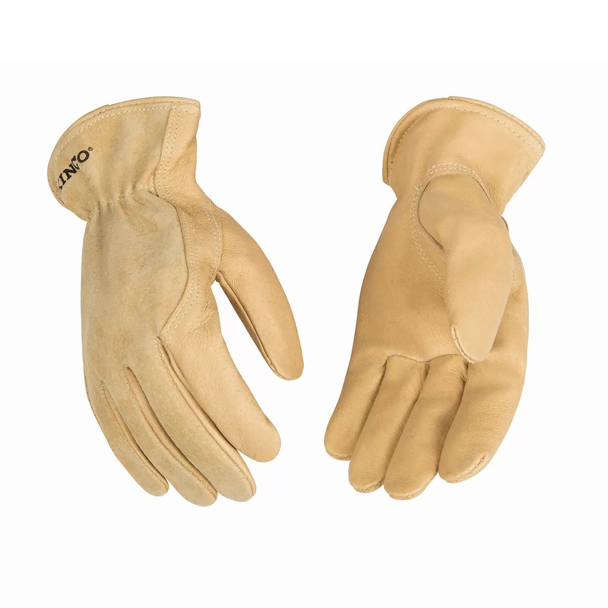 Kinco® Unlined Grain Pigskin Leather Gloves - QC Supply -