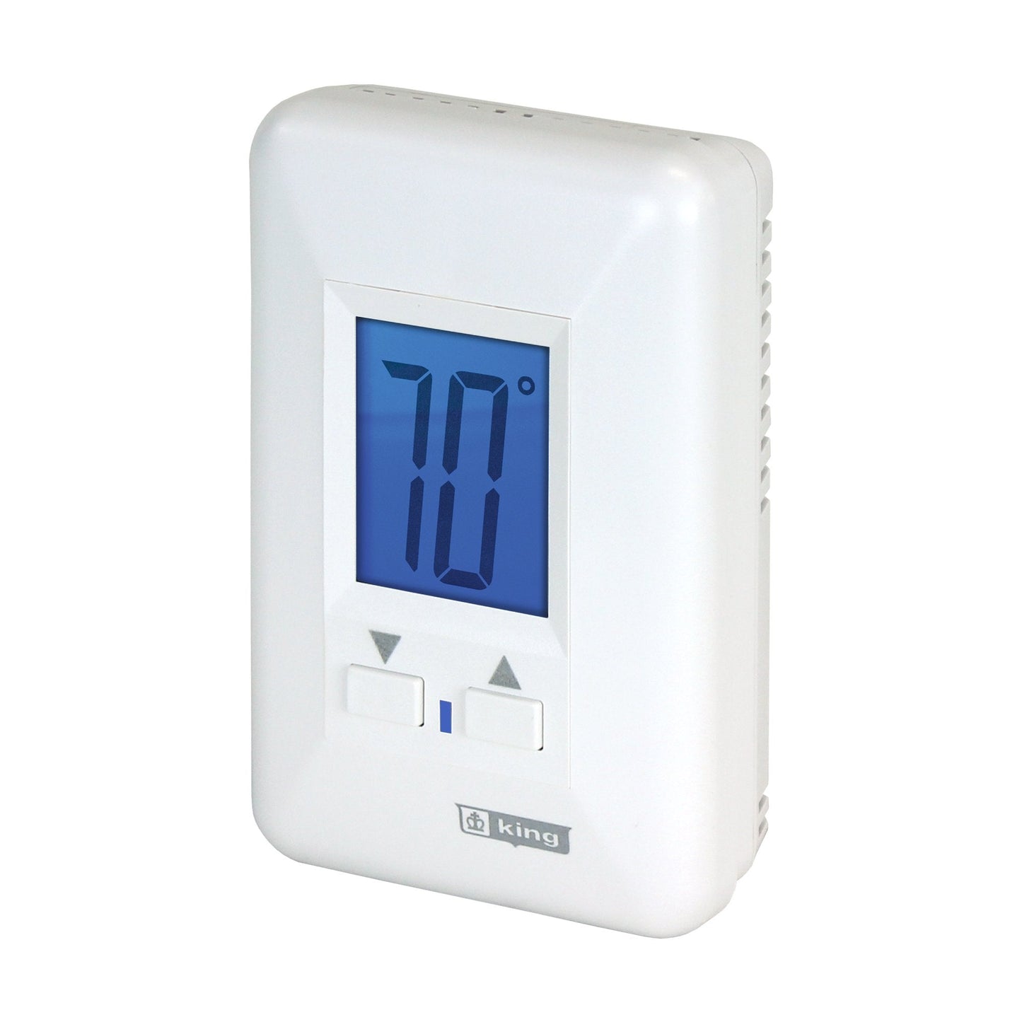 King Electric ES Max 22 Non - Programmable Line Voltage Thermostat – 208/240V, 22A, Single Pole - QC Supply -