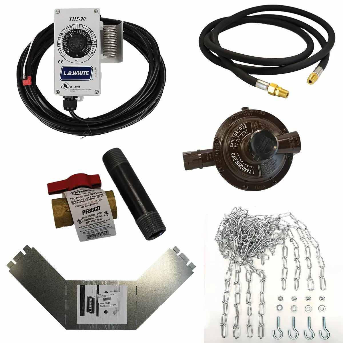 LB ® Accessory Package for Guardian™ 2.0 160 - 250,000 BTU Propane Heaters - QC Supply -
