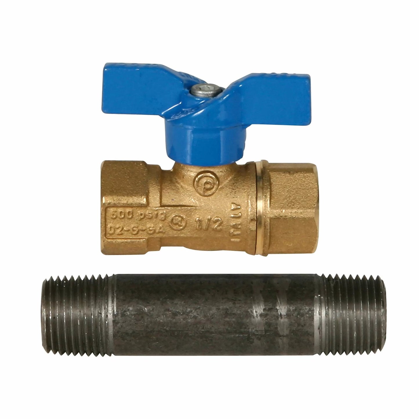 LB ® Gas Cock with Nipple - QC Supply -