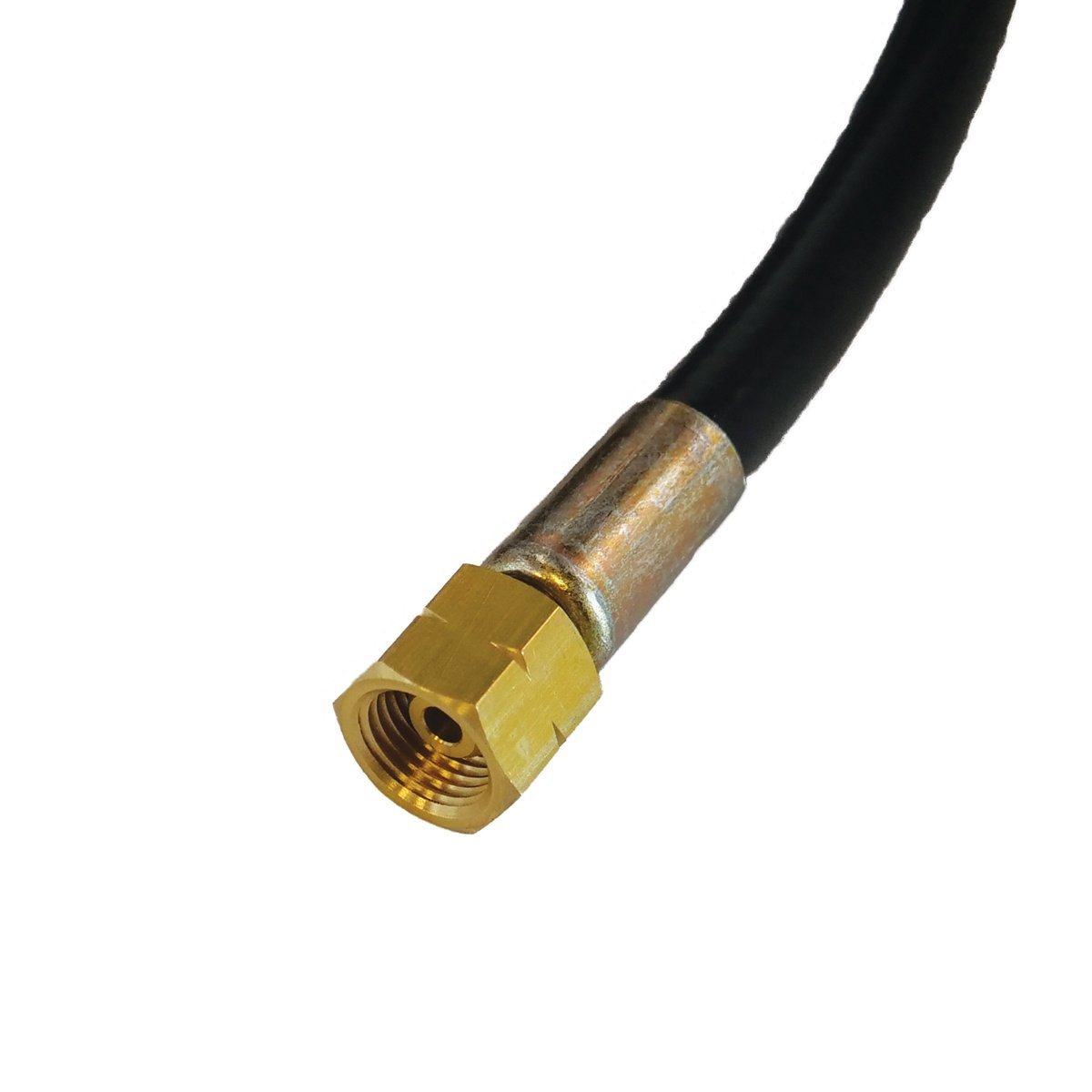 LB ® Hose, 1/4" x 10' with 9/16 - 18 LHT Swivel x 1/4 Male and Quick Connect - QC Supply -