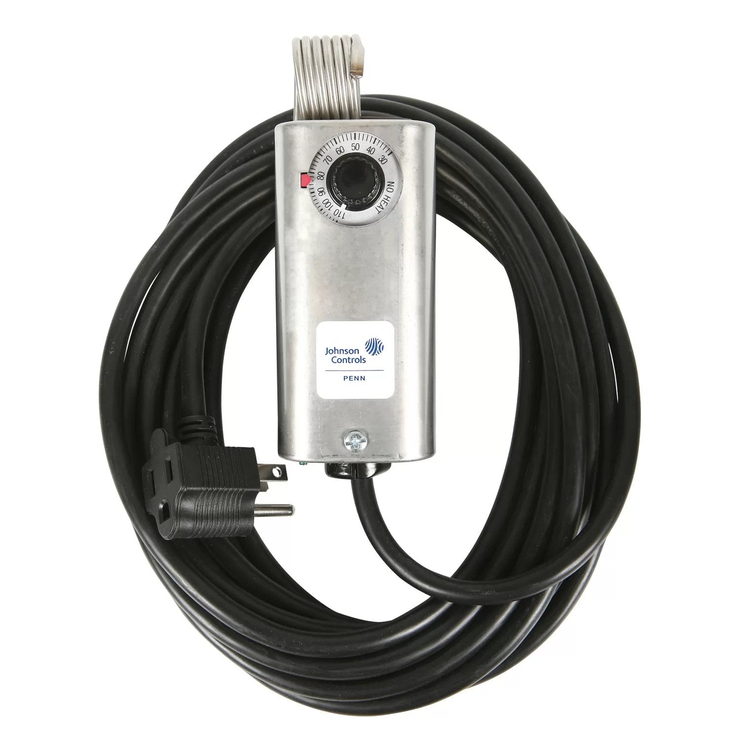LB ® Portable Forced Air SS Thermostat with 20' Cord - QC Supply -