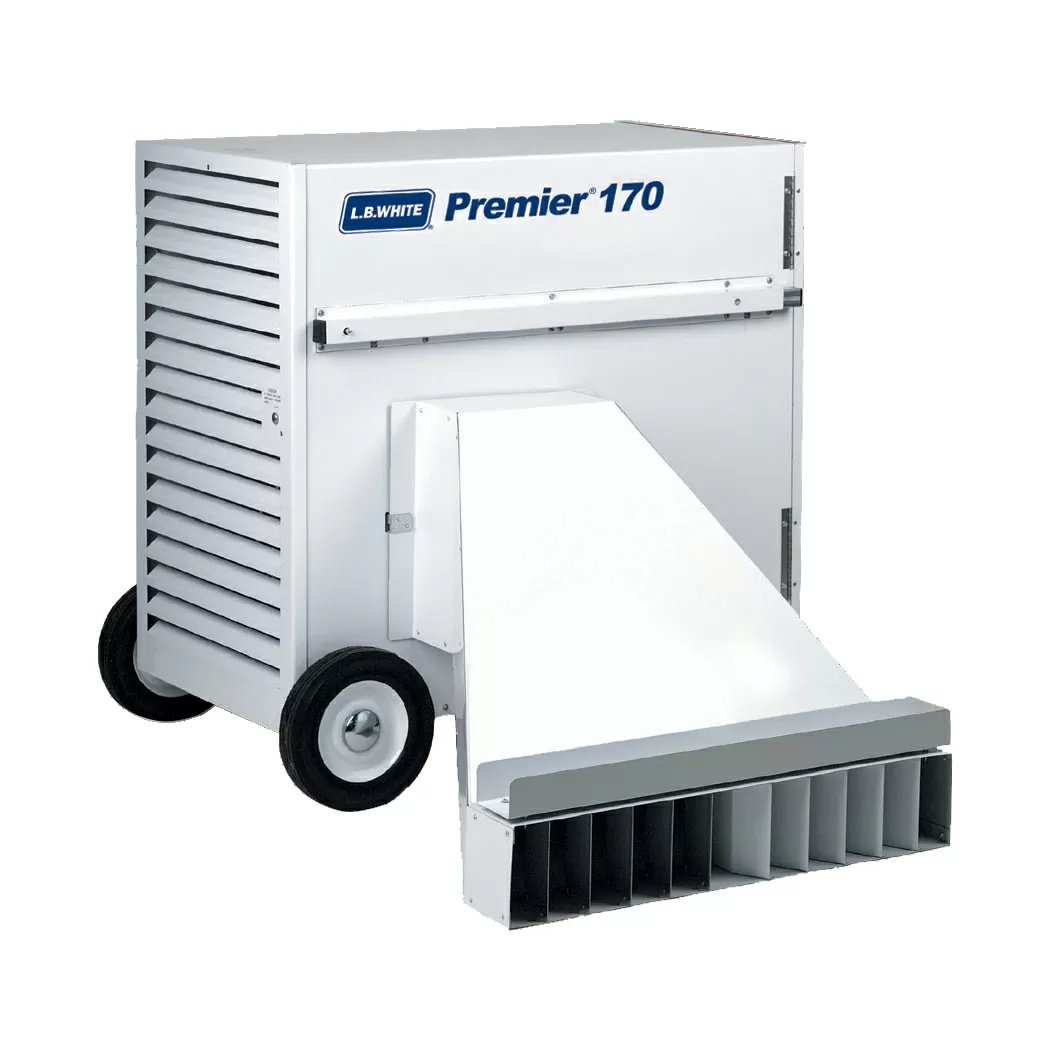 LB ® Premier® 170 Tent Heater - Dual Fuel - QC Supply -