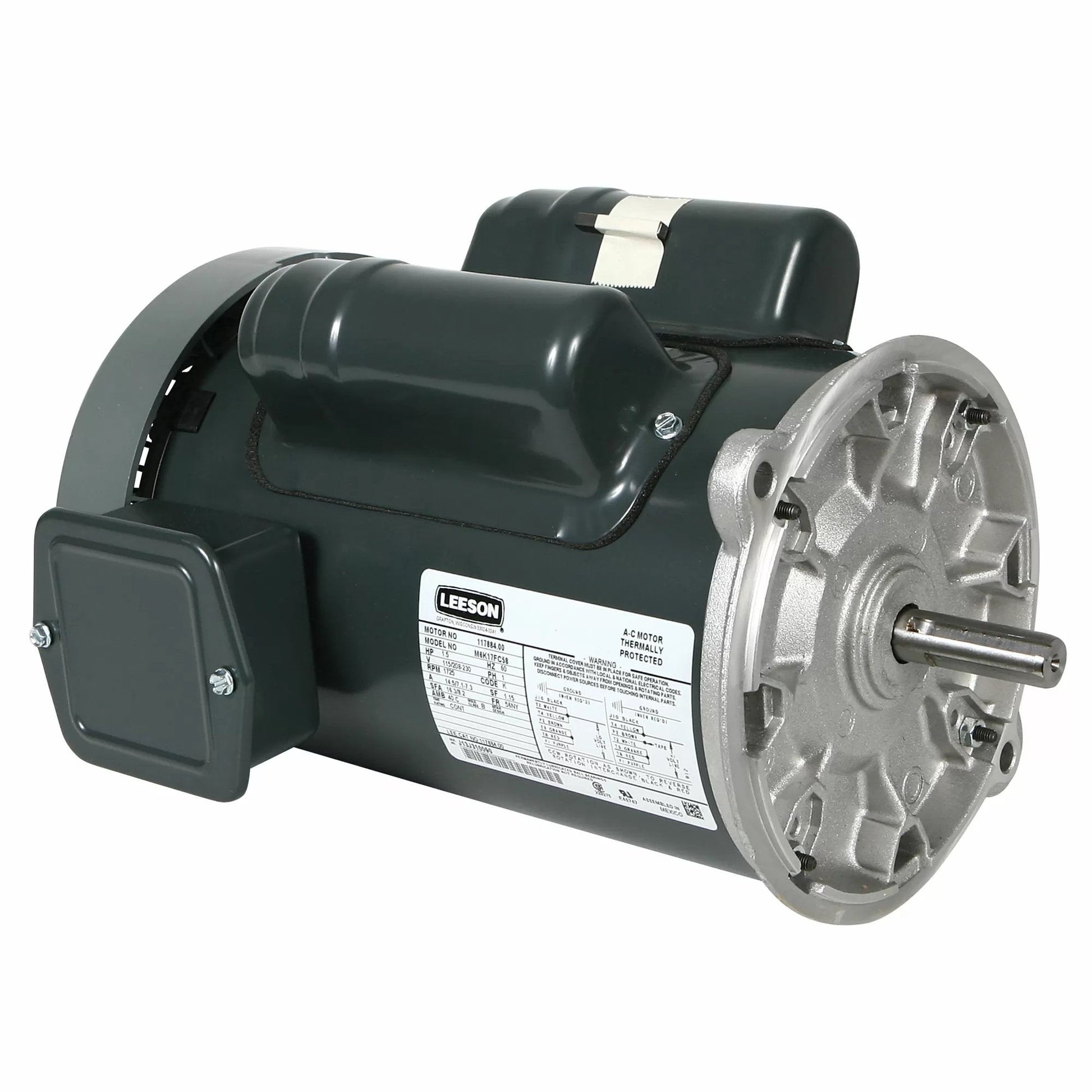 Leeson® Direct Drive Feed Auger Motors - QC Supply -