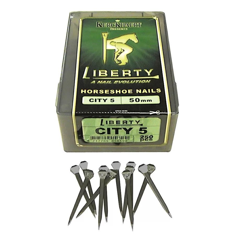 Liberty 5 City Horseshoe Nails - QC Supply -