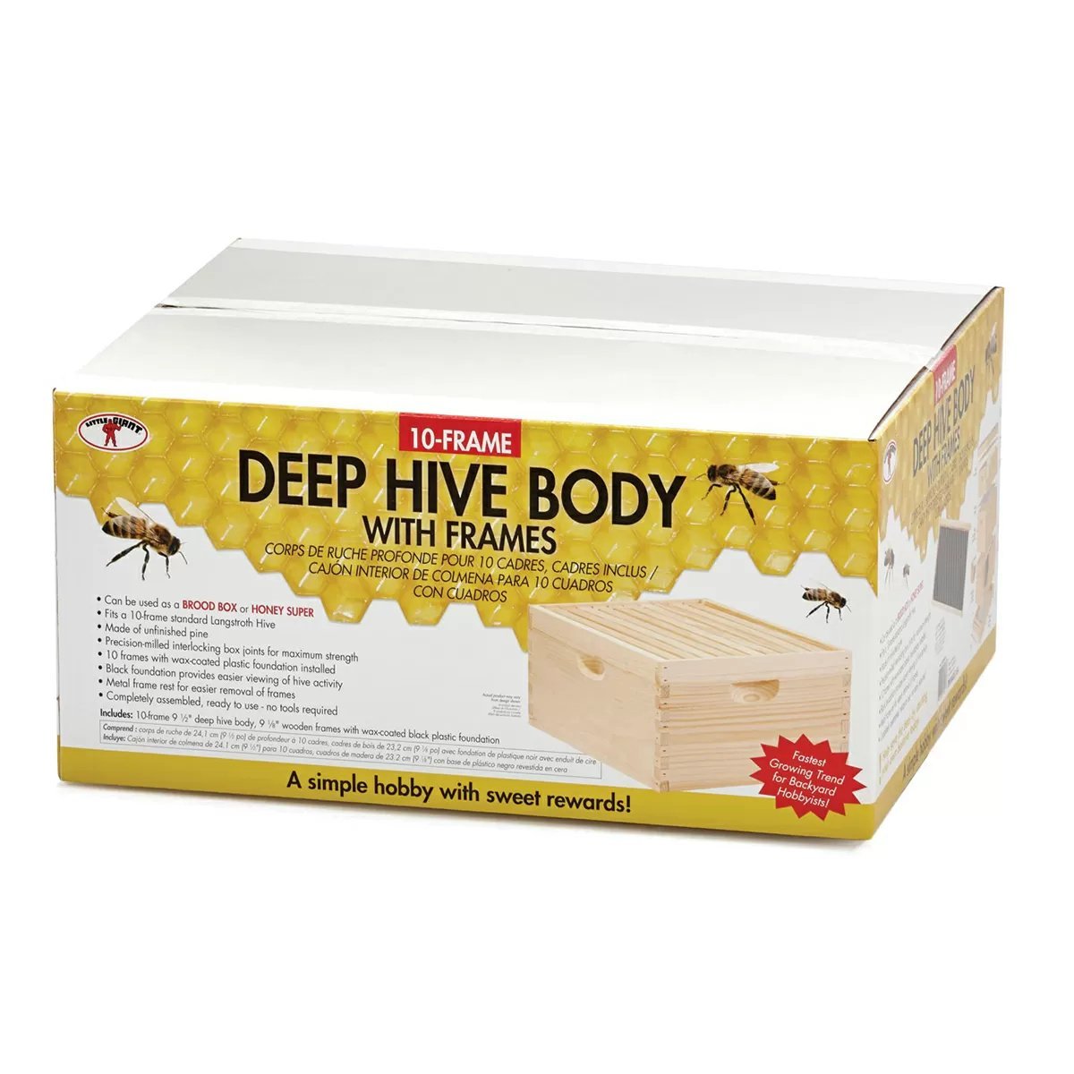 Little Giant® 10 - Frame Complete Beehive - QC Supply -