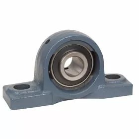 Livestock Curtain Control Pillow Block Shaft Bearing - Cast Iron Roll - QC Supply -