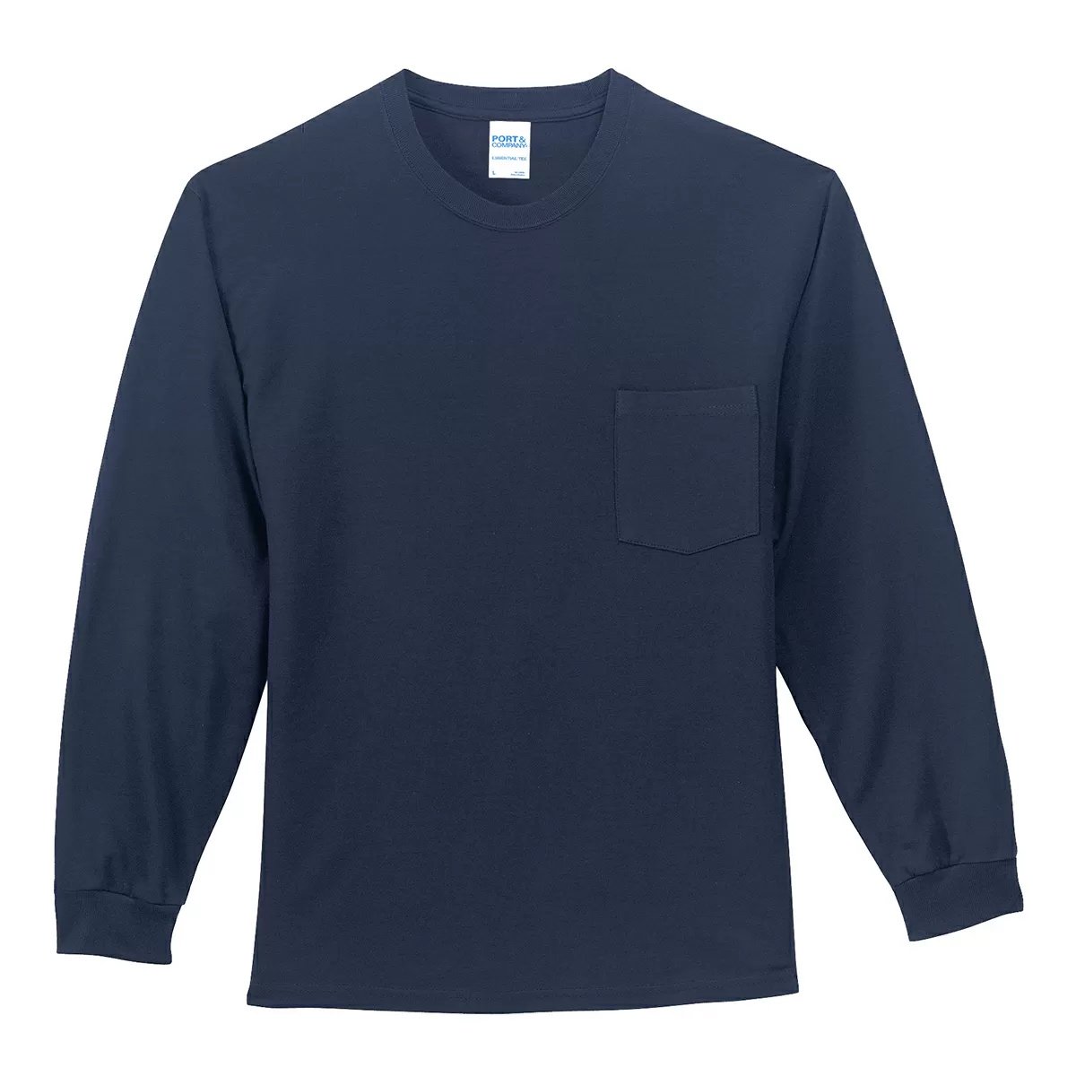 Long Sleeve Essential Pocket T-Shirt - QC Supply -