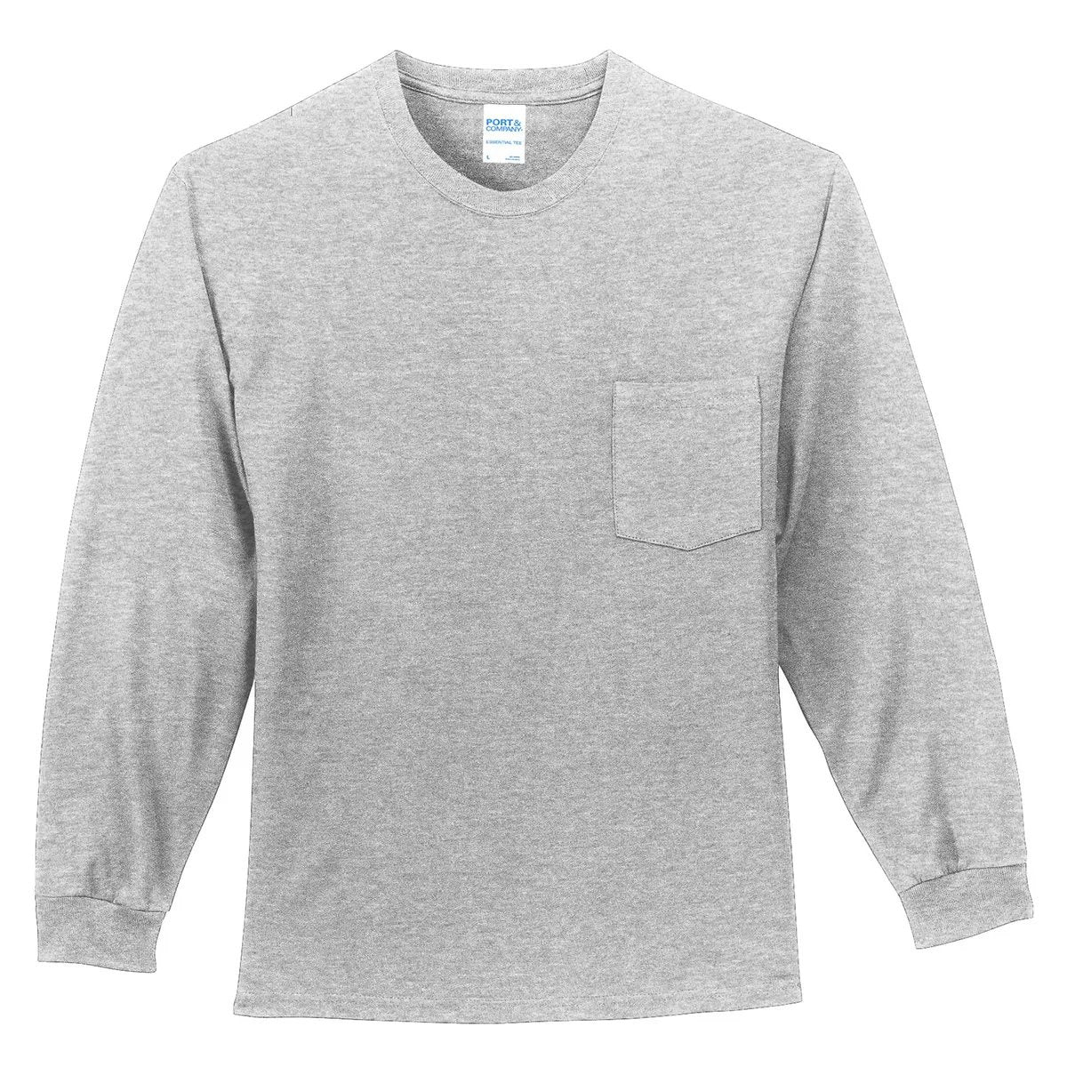 Long Sleeve Essential Pocket T-Shirt - QC Supply -