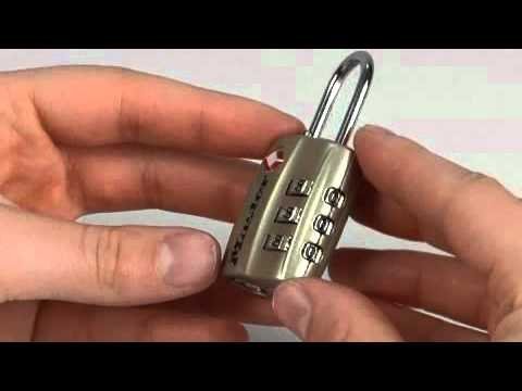 Master Lock® 1 3/16" TSA - Accepted Luggage Lock - QC Supply -