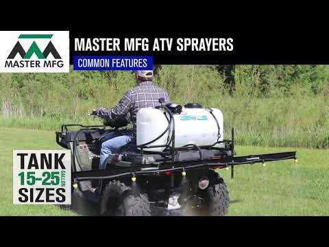 Master Manufacturing ATV Sprayer - 25 Gallon - QC Supply -