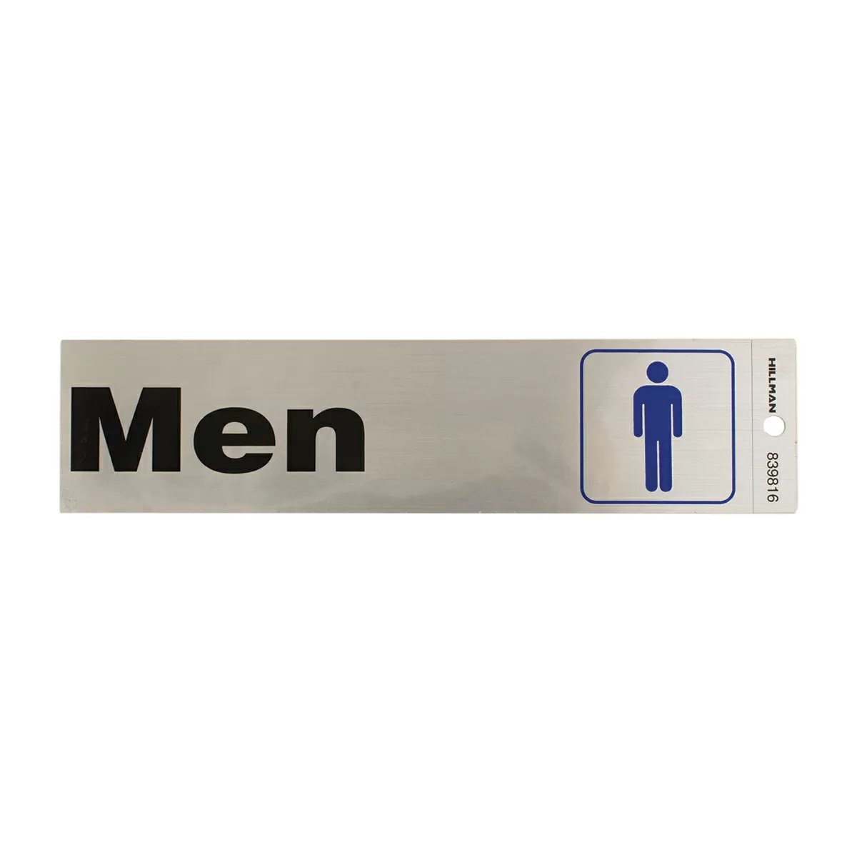 Mens Room Sign - 2" x 8" - QC Supply -