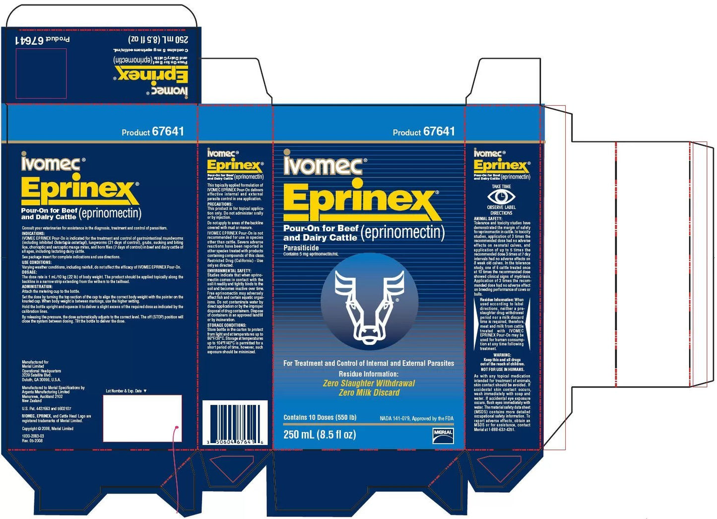 Merial Ivomec® Eprinex® PourOn - QC Supply -