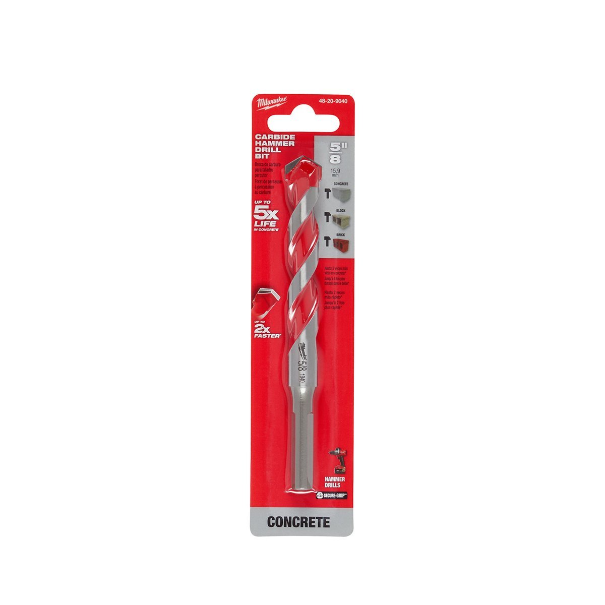 Milwaukee Tool Carbide s 5/8" 1" - QC Supply -