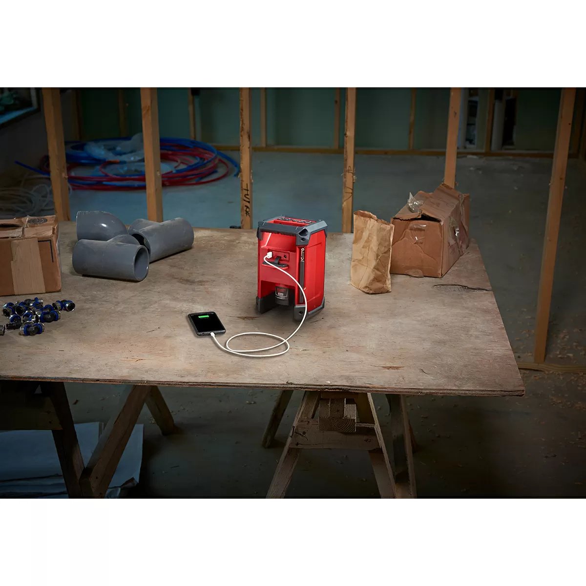 Milwaukee® Tool M12™ Radio + Charger - QC Supply -