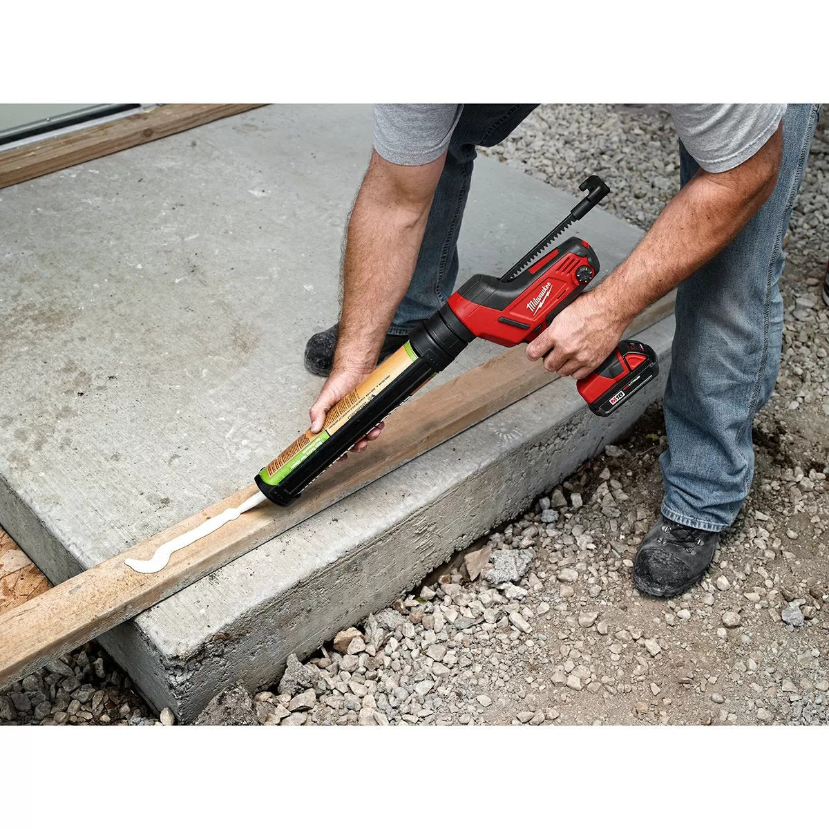 Milwaukee® Tool M18™ Cordless 10 oz Caulk & Adhesive Gun - Tool ONLY - QC Supply -