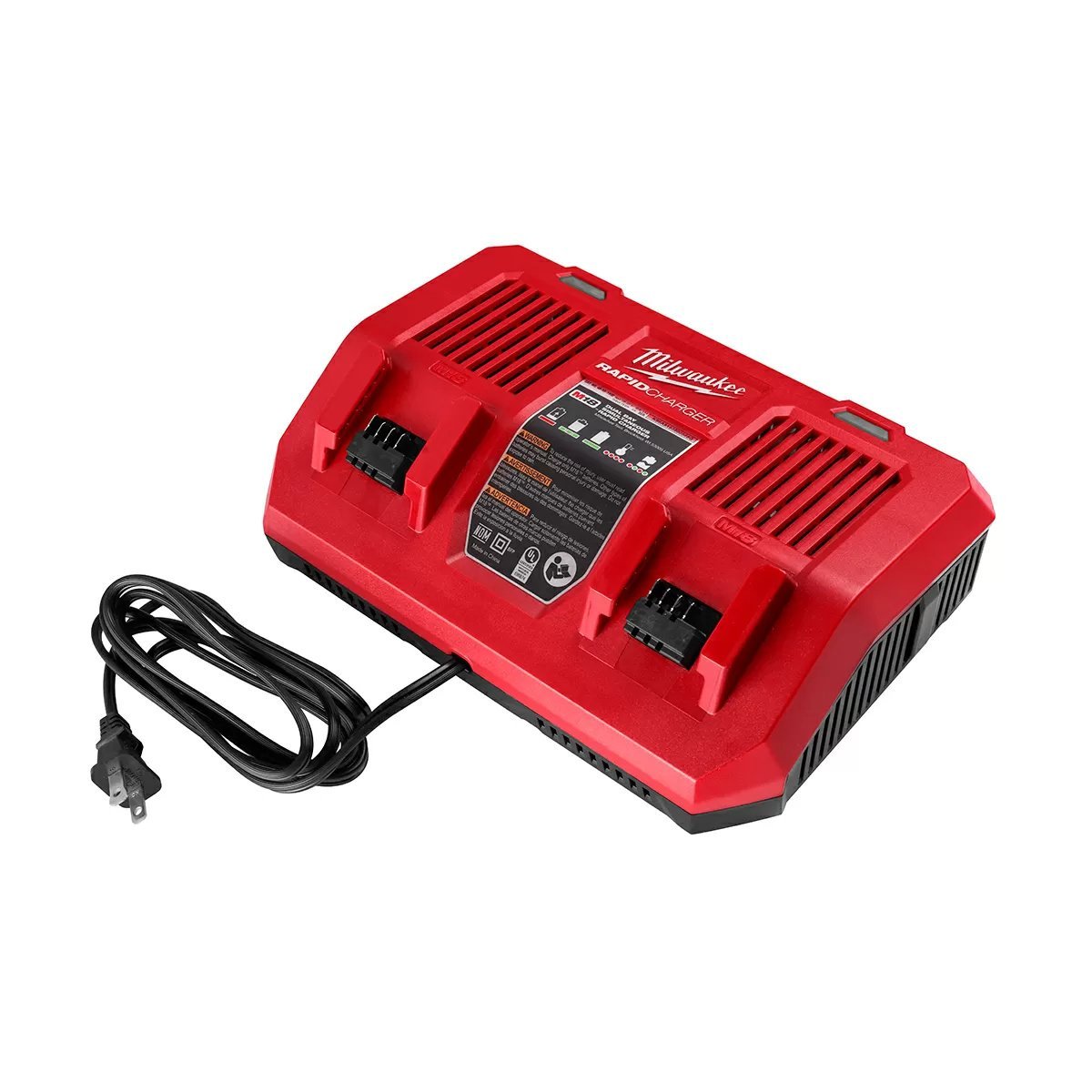 Milwaukee® Tool M18™ Dual Bay Simultaneous Rapid Charger - QC Supply -