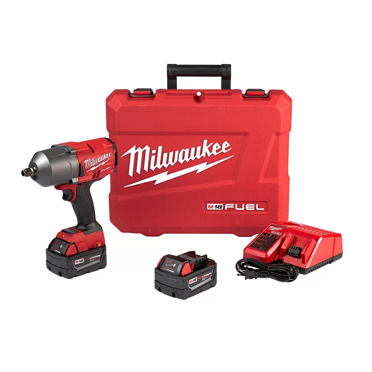 Milwaukee® Tool M18 FUEL™ 1/2" High - Torque Impact Wrench Kit - QC Supply -
