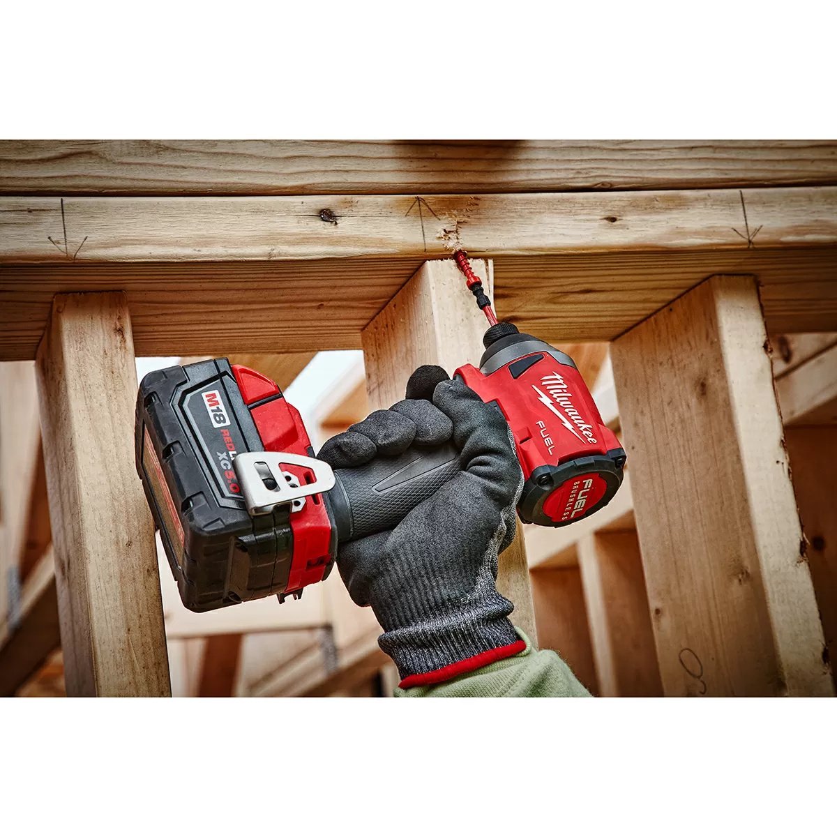 Milwaukee® Tool M18 FUEL™ 1/4" Hex Impact Driver - TOOL ONLY - QC Supply -
