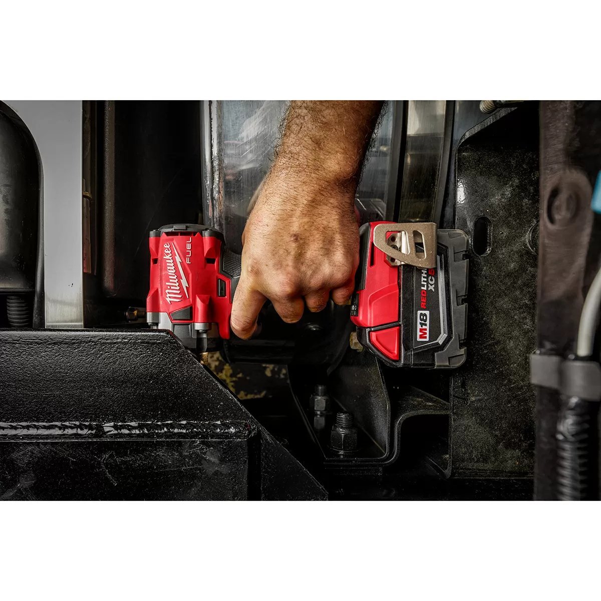 Milwaukee® Tool M18 FUEL™ 3/8" Compact Impact Wrench w/Friction Ring - Tool ONLY - QC Supply -