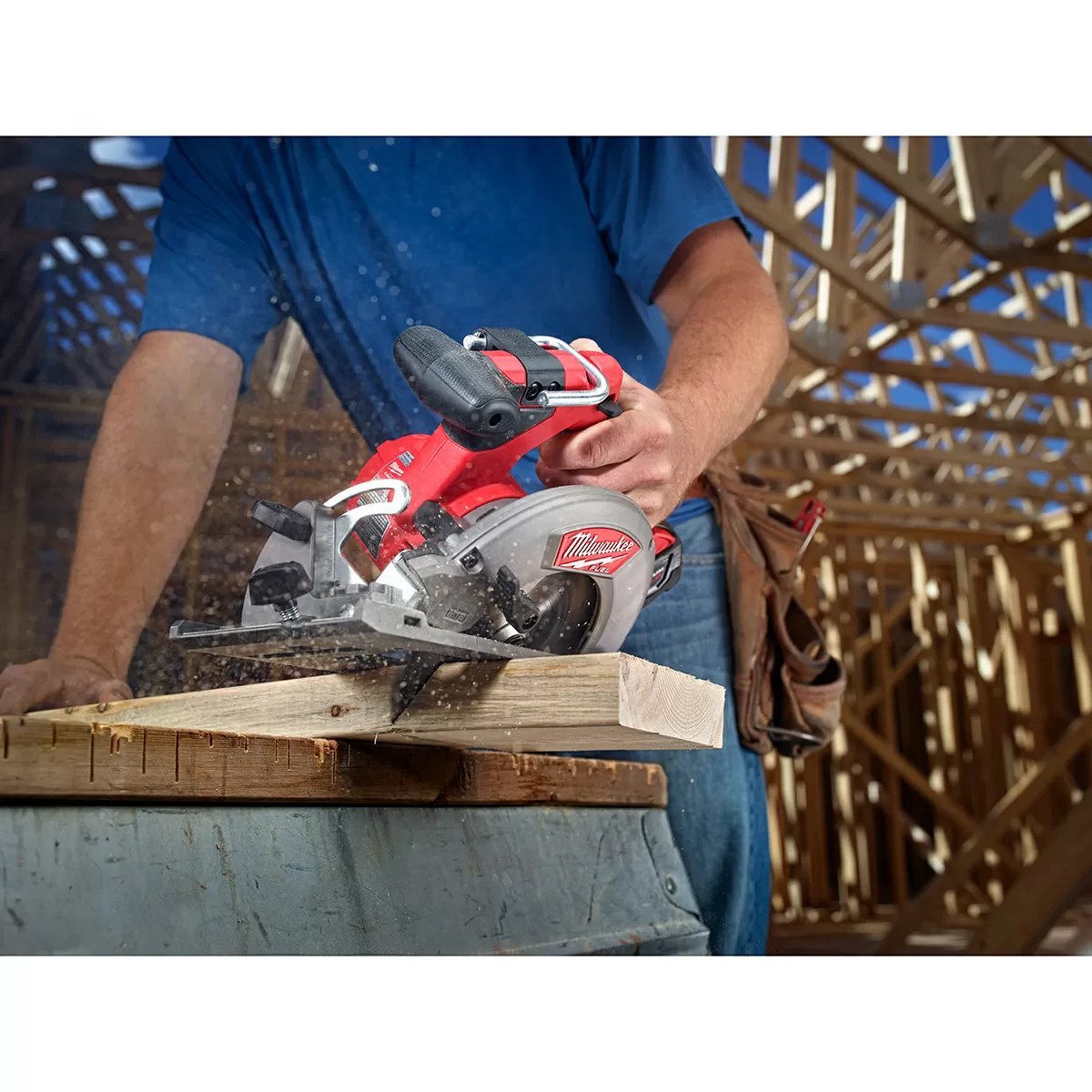 Milwaukee® Tool M18 FUEL™ Circular Saw - 6 1/2" Blade - Tool ONLY - QC Supply -