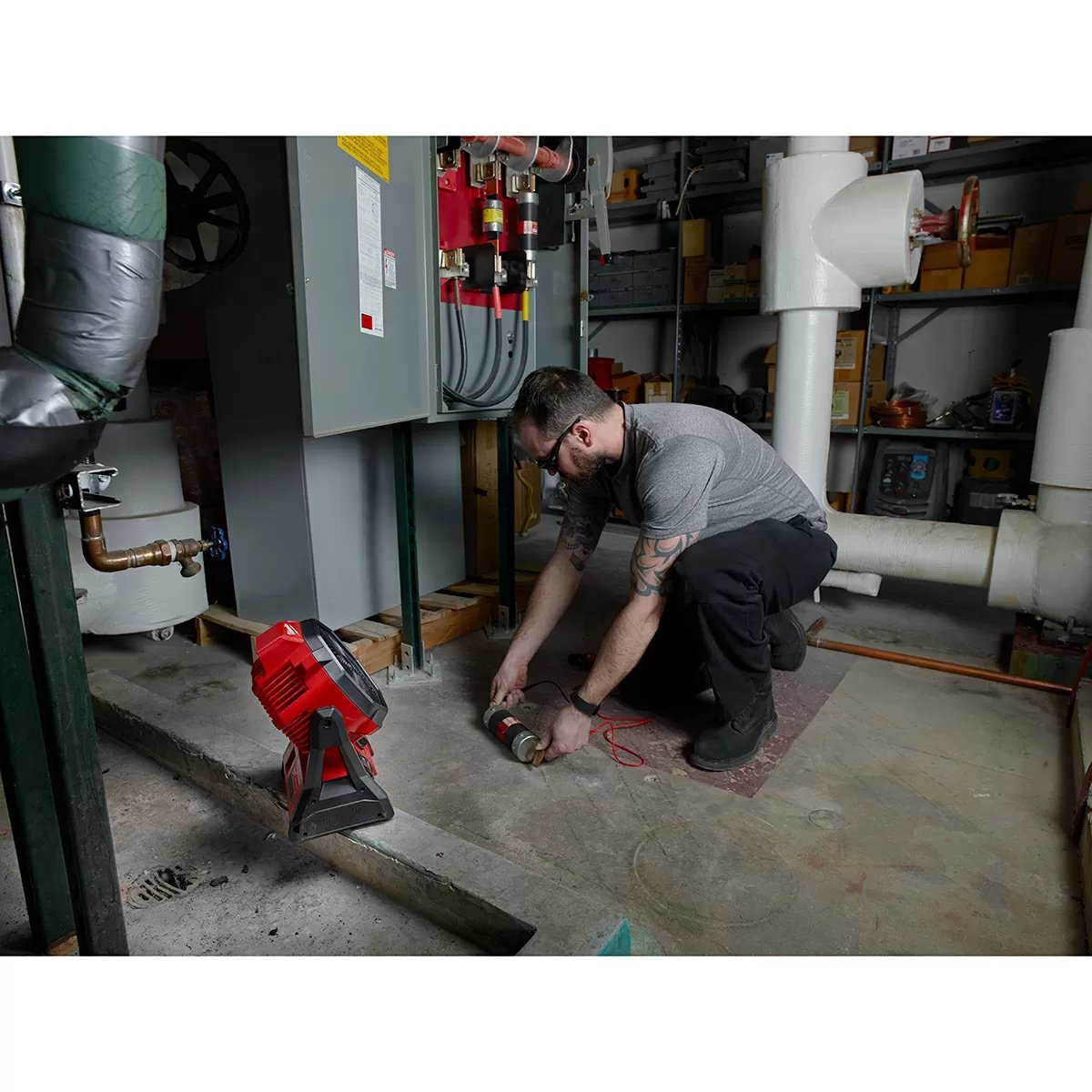 Milwaukee® Tool M18™ Job Site Fan - QC Supply -