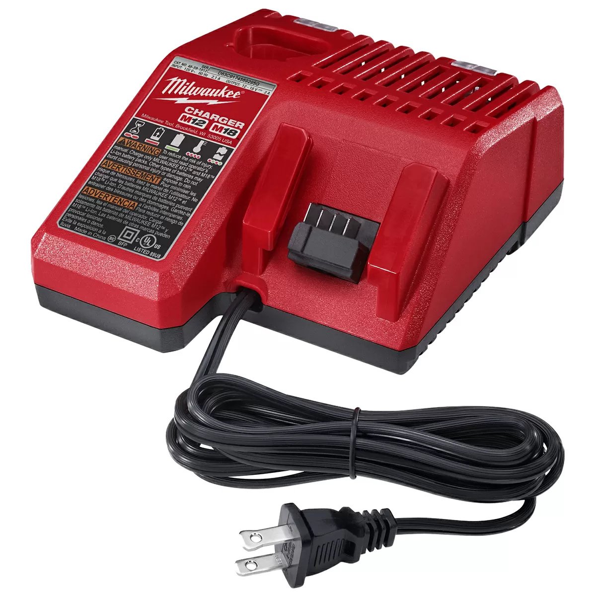 Milwaukee® Tool M18™ & M12™ Multi - Voltage Charger - QC Supply -