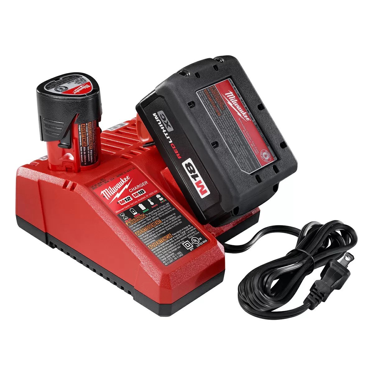 Milwaukee® Tool M18™ & M12™ Multi - Voltage Charger - QC Supply -