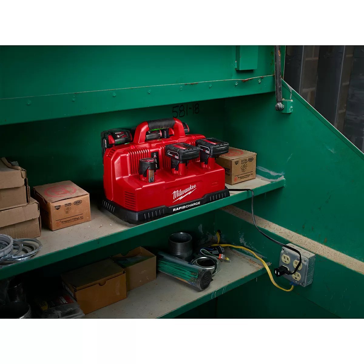 Milwaukee® Tool M18™ & M12™ Rapid Charge Station - QC Supply -