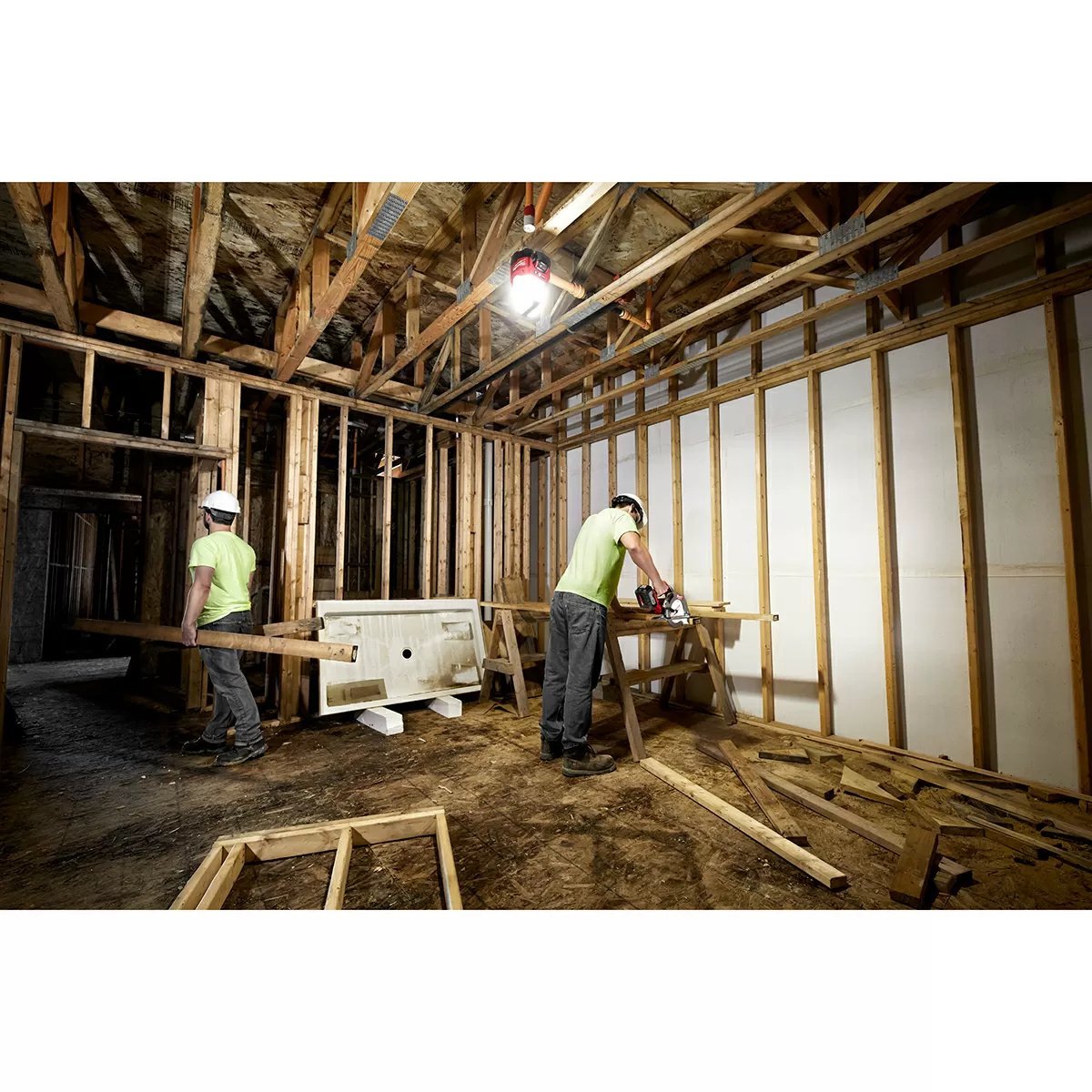 Milwaukee® Tool M18™ RADIUS™ Compact Site Light w/Flood Mode - QC Supply -