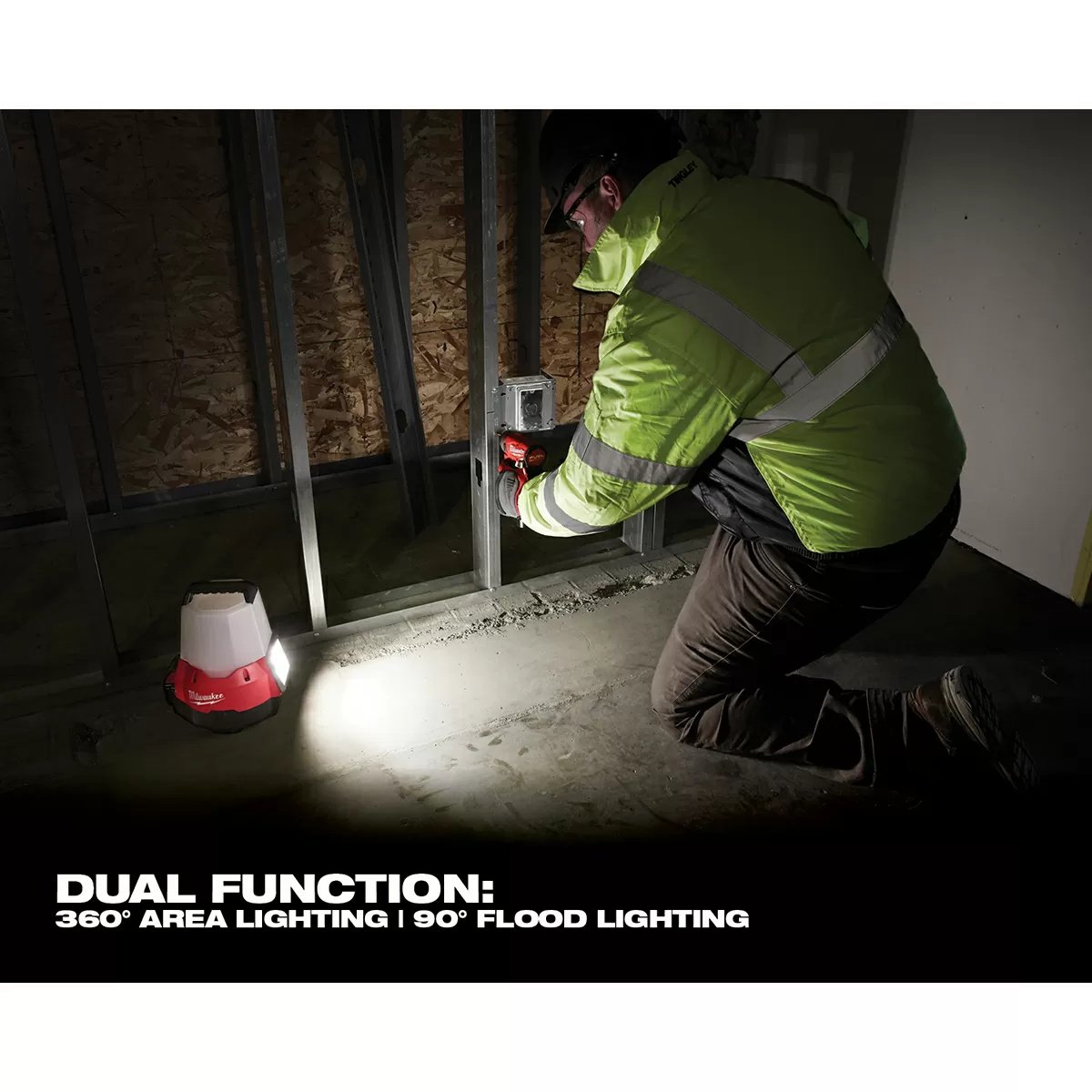 Milwaukee® Tool M18™ RADIUS™ Compact Site Light w/Flood Mode - QC Supply -