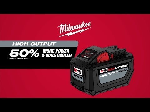 Milwaukee® Tool M18™ REDLITHIUM™ High Output™ HD12.0 Battery Pack - QC Supply -