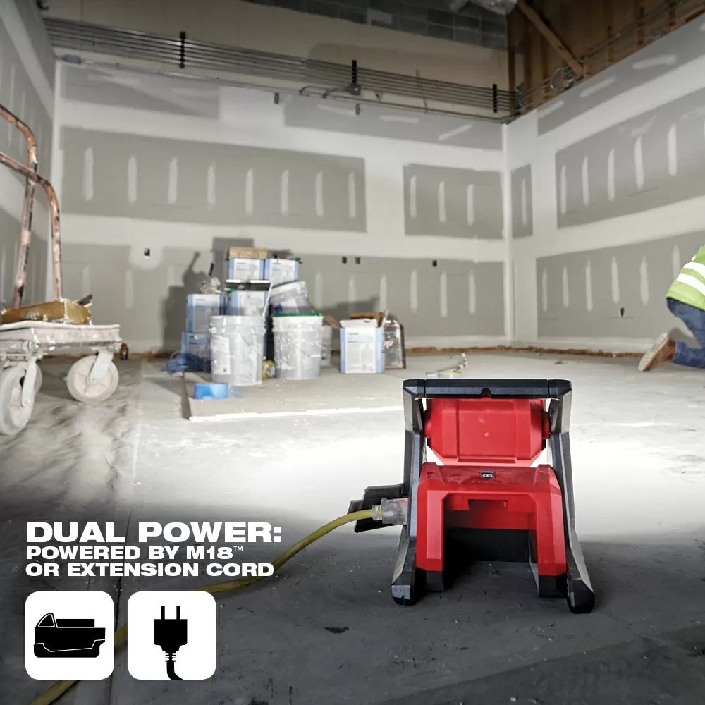 Milwaukee® Tool M18™ ROVER™ Dual Power Flood Light - QC Supply -