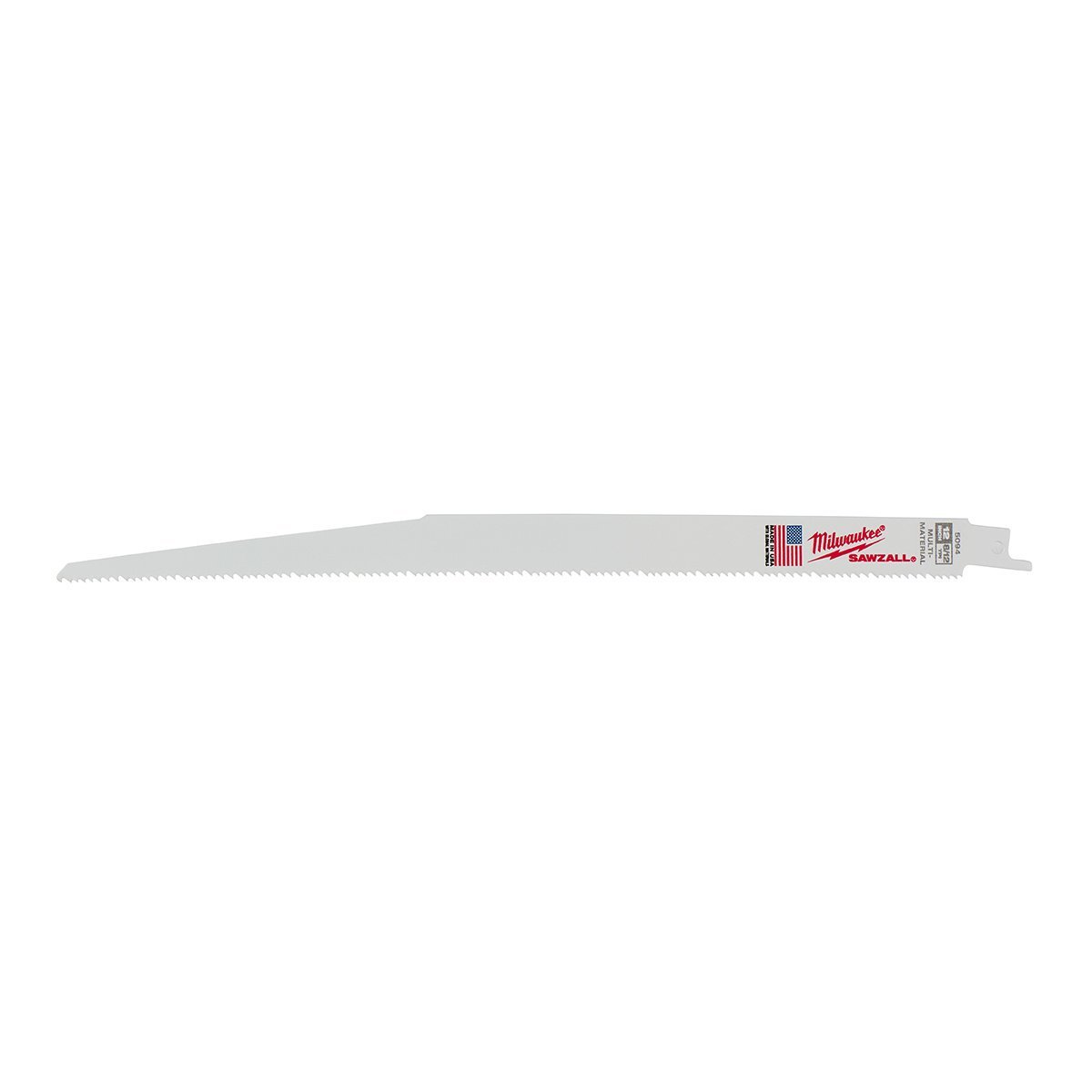Milwaukee Tool Sawzall Blade - 12" 8/12 TPI - 5Pk - QC Supply -