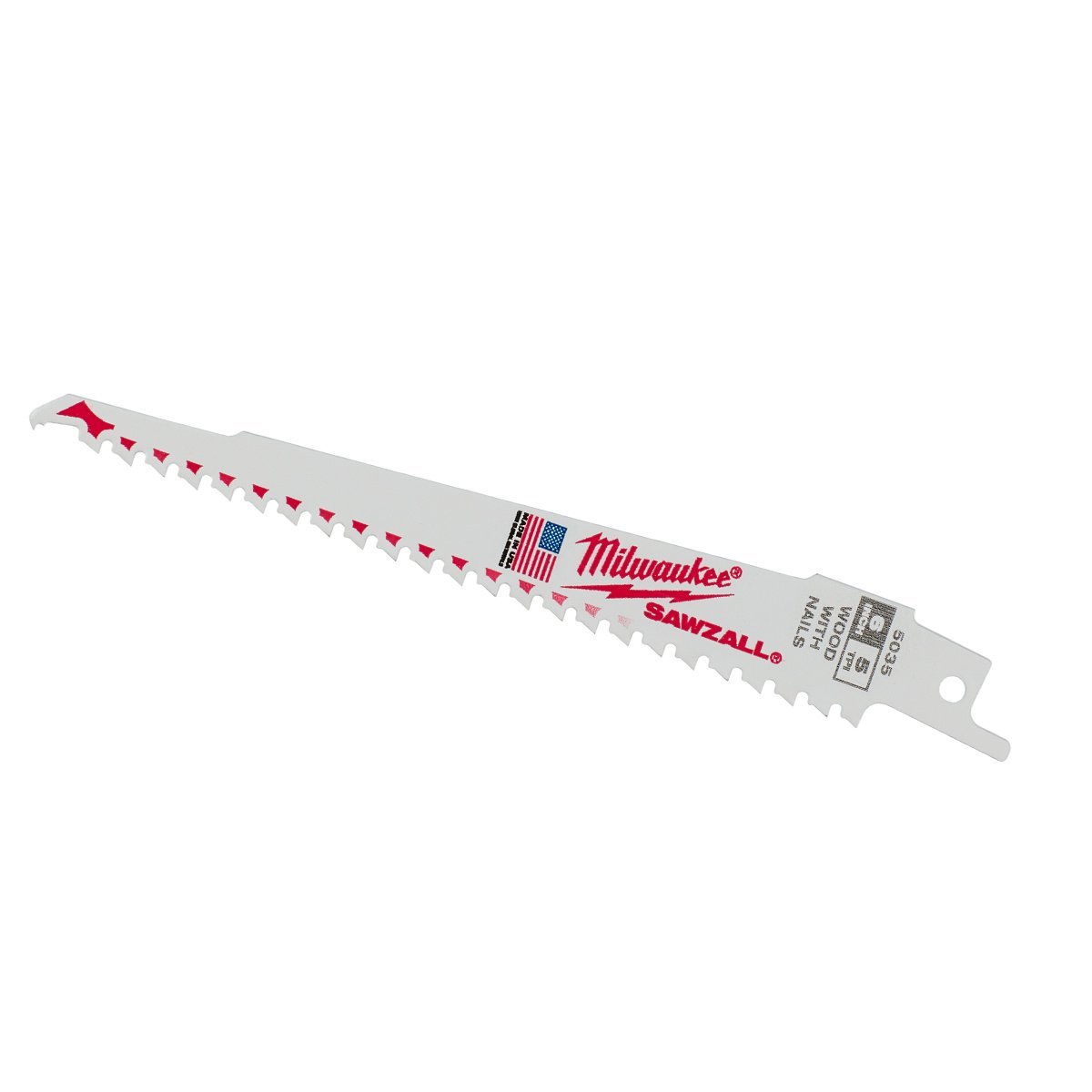 Milwaukee Tool Sawzall Blade - 6" 5 TPI - 5 Pack - QC Supply -