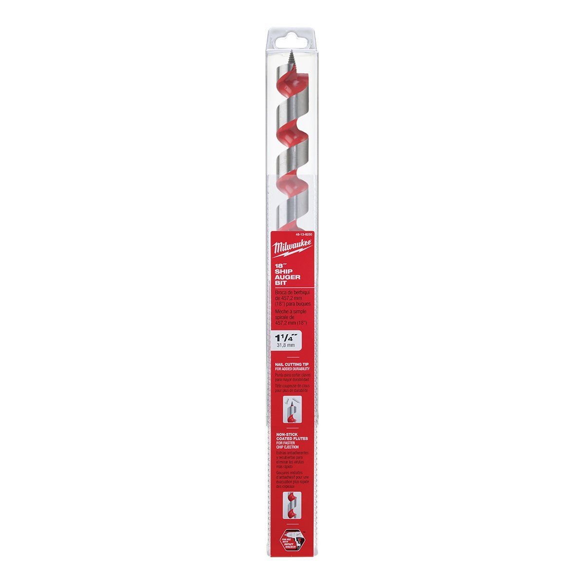 Milwaukee Tool Ship Auger Bit - 18" - QC Supply -