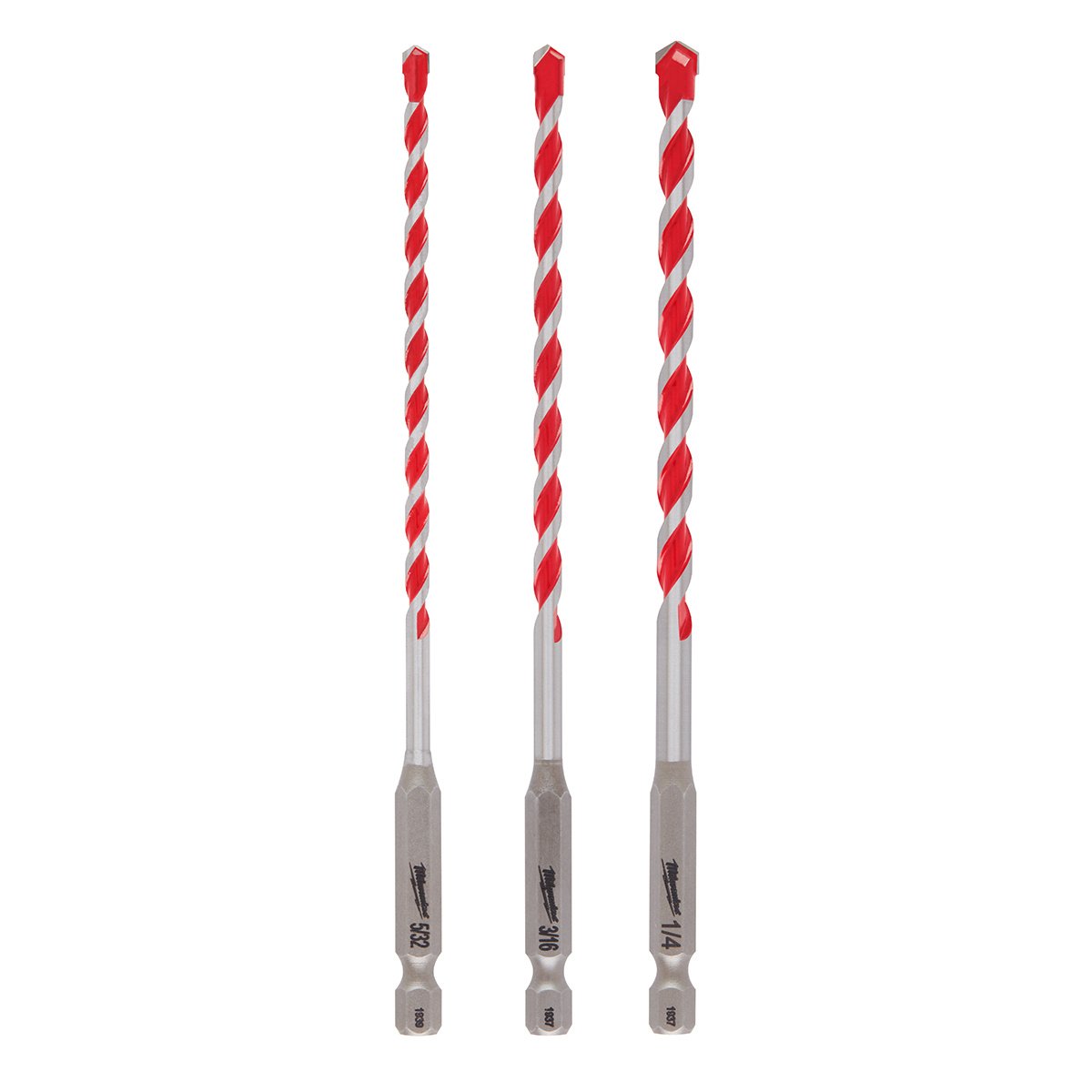 Milwaukee Tool Shockwave™ Carbide Hammer Drill Bit Kit - 3 Piece - QC Supply -