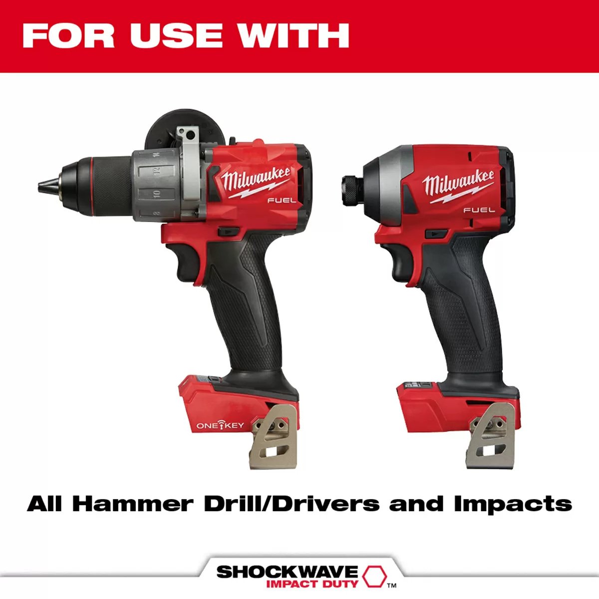 Milwaukee Tool Shockwave™ Carbide Hammer Drill Bit Kit - 3 Piece - QC Supply -