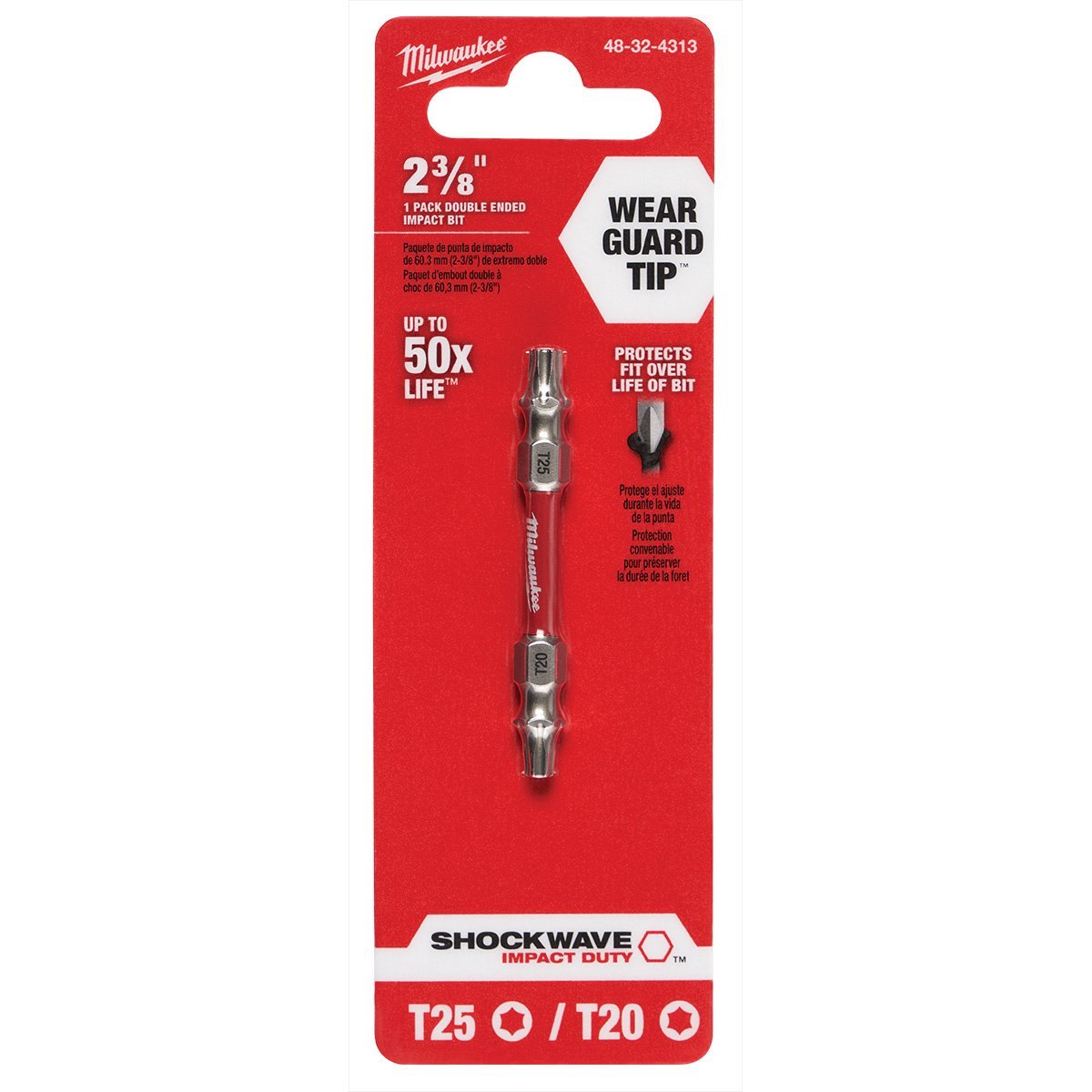 Milwaukee Tool Shockwave Impact Double Ended Bit - QC Supply -
