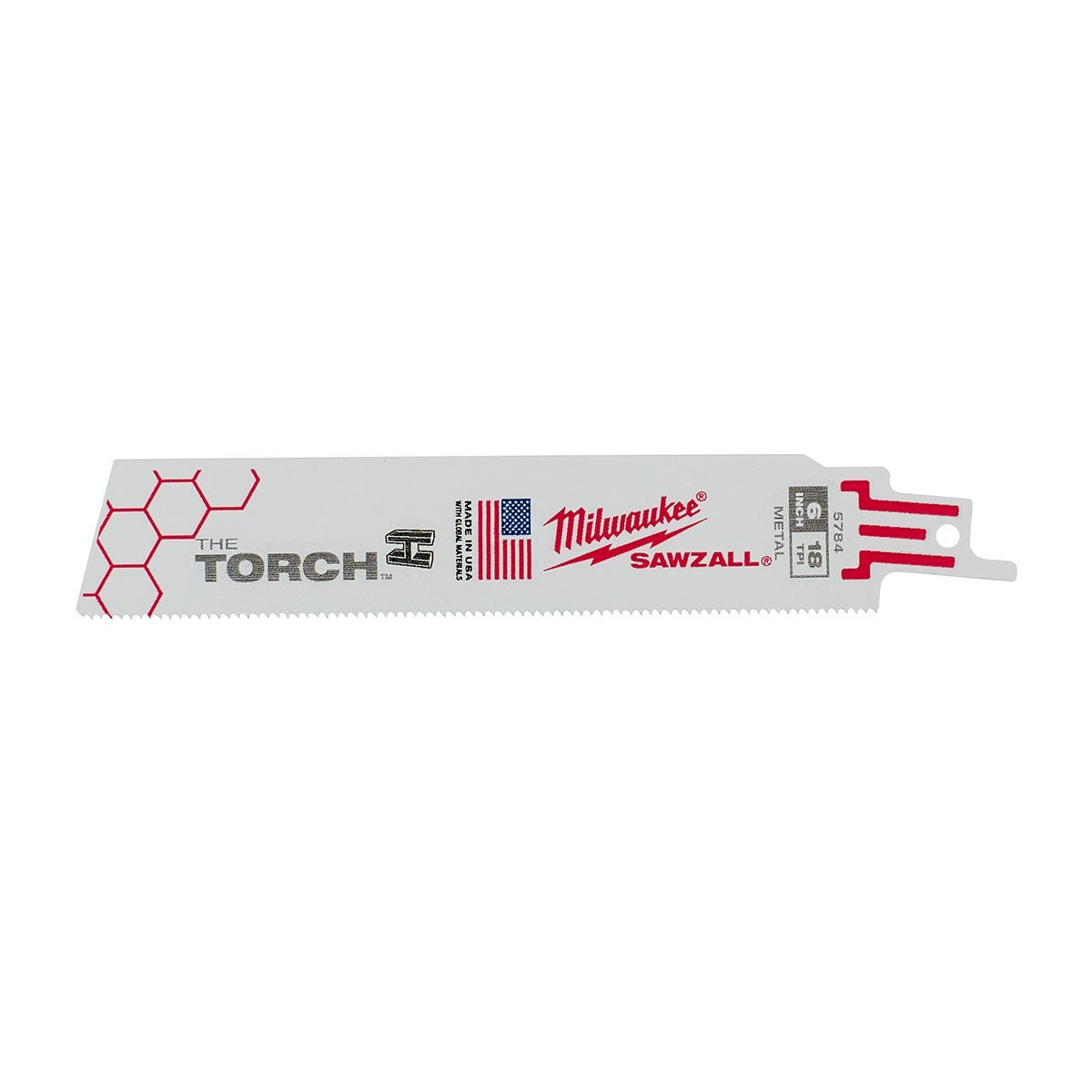 Milwaukee Tool The Torch™ Sawzall Blade 6" 5 Pack - QC Supply -