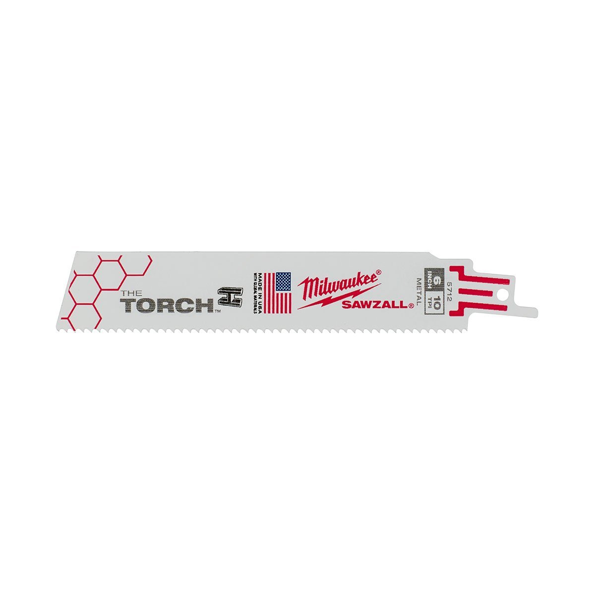Milwaukee Tool The Torch™ Sawzall Blade 6" 5 Pack - QC Supply -