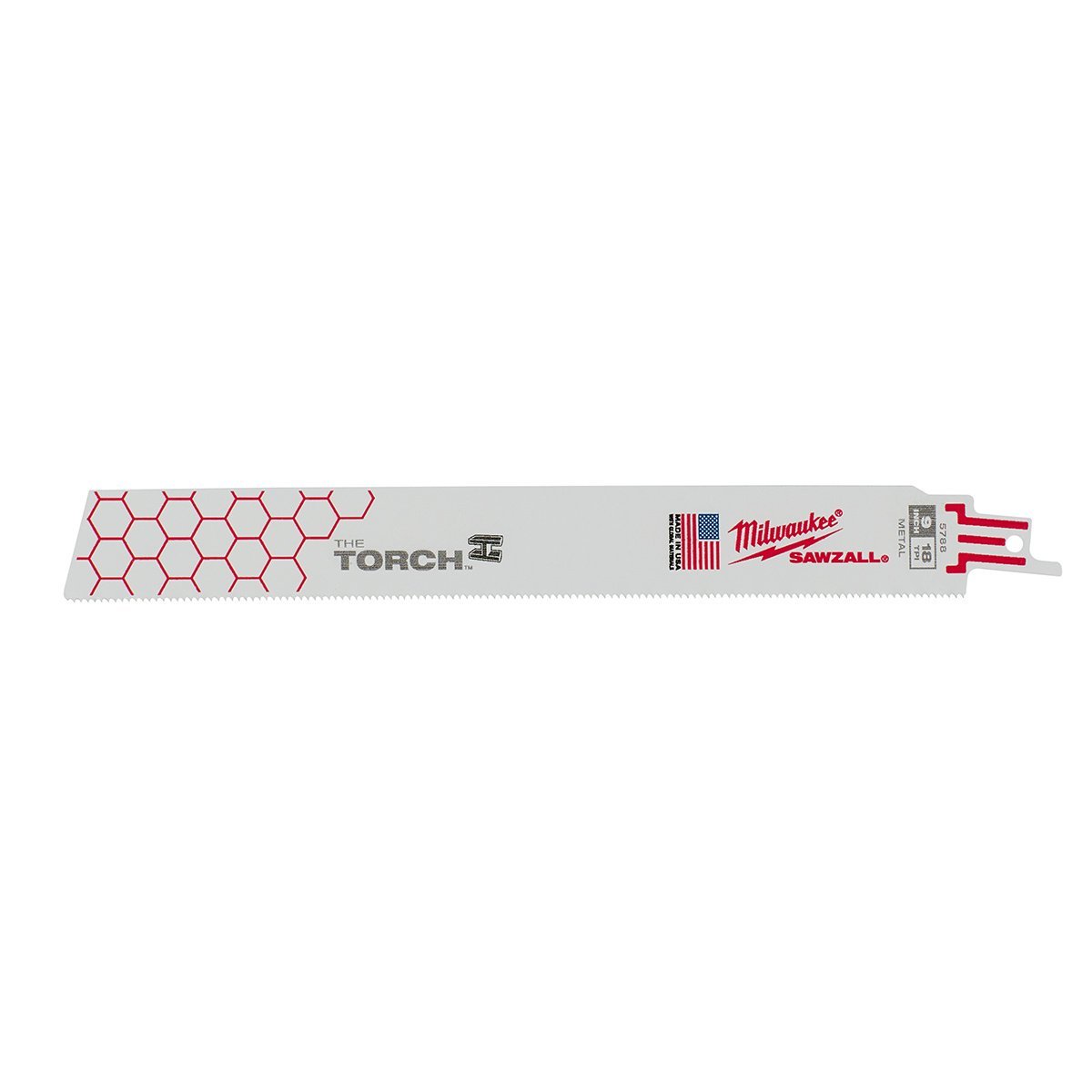 Milwaukee Tool The Torch™ SAWZALL® Blades 9" 18 TPI 5 Pack - QC Supply -